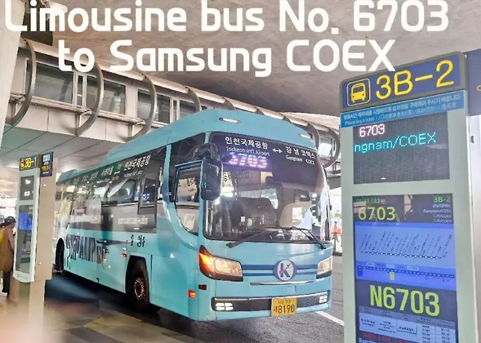 서울 강남 한티역 선릉역삼성코엑스봉은사 롯데월드타워6103,6703공항버스