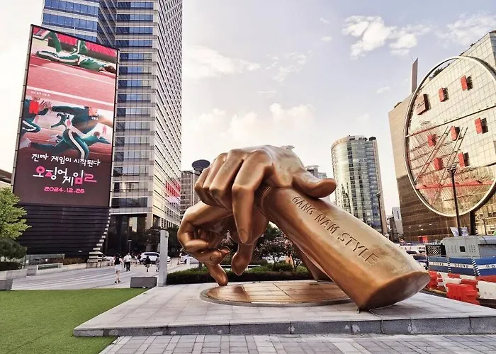 서울 강남 한티역 선릉역삼성코엑스봉은사 롯데월드타워6103,6703공항버스 アパート